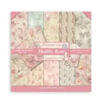stamperia paper pad - shabby rose - SBBS107