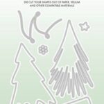 Studio Light Cutting Dies Christmas trees Essentials nr.844 SL-ES-CD844