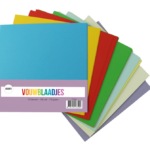 Vouwblaadjes - 10 kleuren 100vel - CardDeco