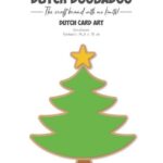Dutch Doobadoo Card Art Kerstboom A5 470.784.317