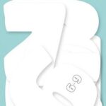 Marianne D Craft stencil Nummers 12cm PS8167