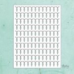 Mintay Kreativa - 6 x 8 Stencil - Christmas Lights MTK-STEN-41