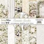 ScrapBoys Romantic Garden paperset 12 vl+cut out elements-DZ SB-ROGA-08