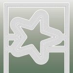 Studio Light Cutting Dies Star folding card Essentials nr.839 SL-ES-CD839