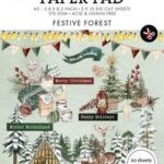 Studio Light Die-cut Paper Pad Festive Forest Essentials nr.204 SL-ES-DCPP204