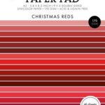 Studio Light Unicolor Paper Pad Christmas reds Essent. nr.205 SL-ES-UPP205