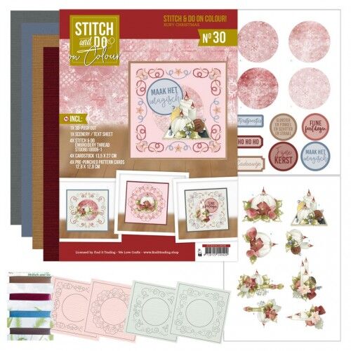 Stitch and do on Colour 30 – Ruby Christmas