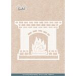 CDEST037 - Card Deco Essentials - Glowing Christmas - Fireplace - A5