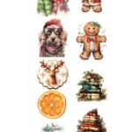 Paper strip 30x5 cm  – Ho Ho Ho 03