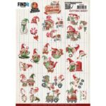 Cutting Sheets - Yvonne Creations - Gnome For Christmas - Mini