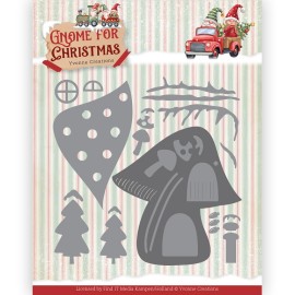 Dies – Yvonne Creations – Gnome for Christmas – Christmas Gnome Home