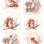 Marianne D Decoupage Mattie's Mooiste - Bosdieren MB0221