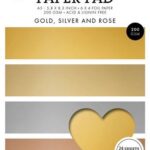 Studio Light Foil Paper Pad Gold, silver and rose Ess. nr.210 SL-ES-PP210