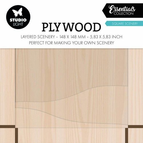 Studio Light Plywood Square scenery Essentials nr.06 SL-ES-PW06