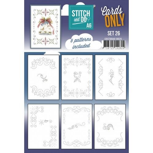 Stitch and Do – Cards Only A6 – Set 26