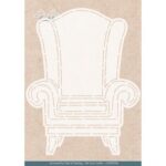 Stencil - Card Deco Essentials -Nostalgic Chair - A5