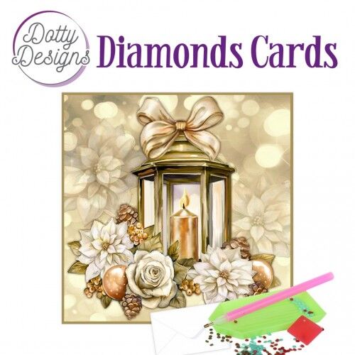 Dotty Designs Diamond Cards – Christmas Lantern