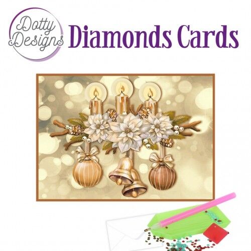 Dotty Designs Diamond Cards – Christmas Candles