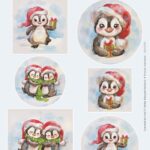 Scenery Push out Penguin - Yvonne Creations