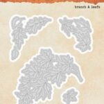 Studio Light Cutting Dies Branch & leafs Everl. Autumn nr.881 SL-EA-CD881