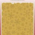 Studio Light Hot Foil Dies Snow background Essentials nr.11 SL-ES-HFCD11