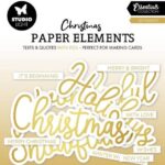 Studio Light Paper Elements Golden Sentiments Essentials nr.13 SL-ES-PE13
