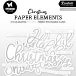 Studio Light Paper Elements Silver Sentiments Essentials nr.15 SL-ES-PE15