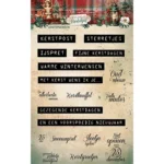 **-20%** Studio Light • Festive Nostalgia Clear Stamp Winterwensen STAMP754