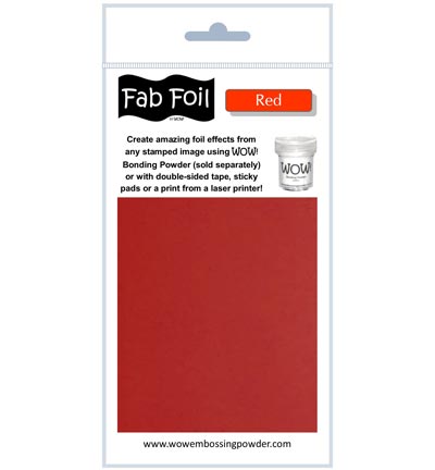 Wow! Fab Foil – Red