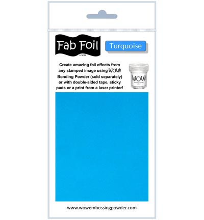 Wow! Fab Foil – Turquoise