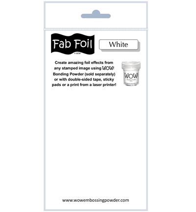 Wow! Fab Foil – White