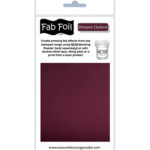 Wow! Fab Foil - Deepest Darkest Crimson