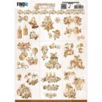 Cutting Sheets - Amy Design - Frosted Gold Christmas - Mini