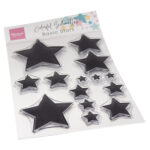 Colorful Silhouette - Basic Stars - CS1148 - Marianne Design