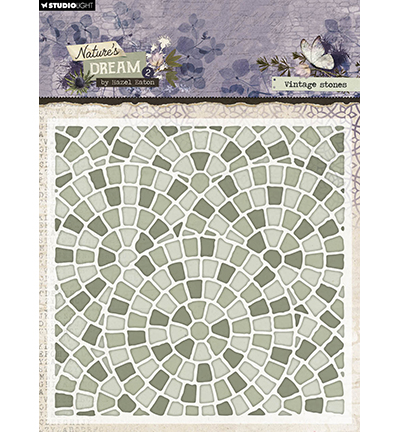 Studio Light • Nature’s Dream 2 Embossing Folder Vintage Stones