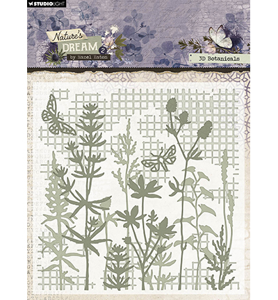 Studio Light • Nature’s Dream 2 Embossing Folder 3D Botanicals