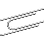 Paperclips 75mm verzinkt rond - Doos 100st