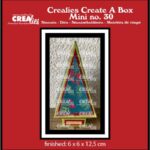 Snijmallen Create A Box Mini nr. 30 Kerstboom mini - Crealies