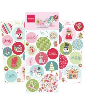 Marianne Design • Decorations Stickers Christmas Bakery by Marleen