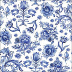 Servetten 5 stuks - Delft Blue - Ambiente