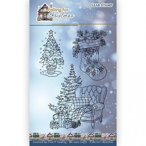 Clear Stamps – Berries Beauties – Falling for Christmas – Chair