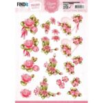 3D Cutting Sheets - Precious Marieke - Blossom Blush - Magenta