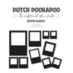 Die-cuts - DDBD - Dutch basics - Polaroids - 10 pcs