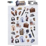 Cutting Sheets - Amy Design - We Are Men - Small Elements