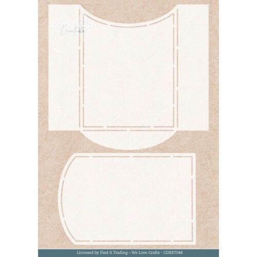 Stencil – Card Deco Essentials – Mystic Winter Pocket – A5