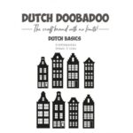 Die-cuts - DDBD - Dutch basics - Grachtenpandjes