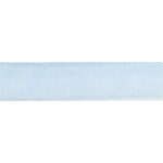 Tule Hemels blauw (verkoop per meter)