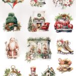 Rice paper 5, Ho Ho Ho, A4 (21x29,7cm) 25-30g