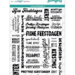 Stempels A6 Vakjes Kerst - Carlijn Design