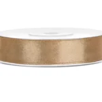 Satijn lint Goud kleurig  - 15mm - per meter
